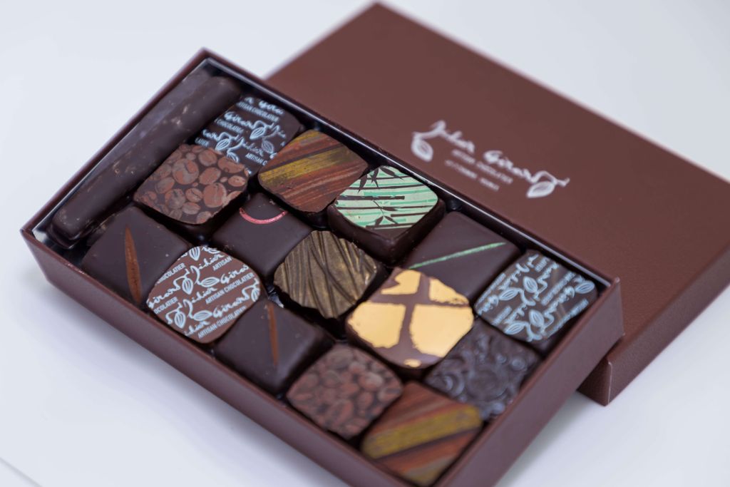 Coffret chocolats Pâtisserie chocolaterie Didier Girard